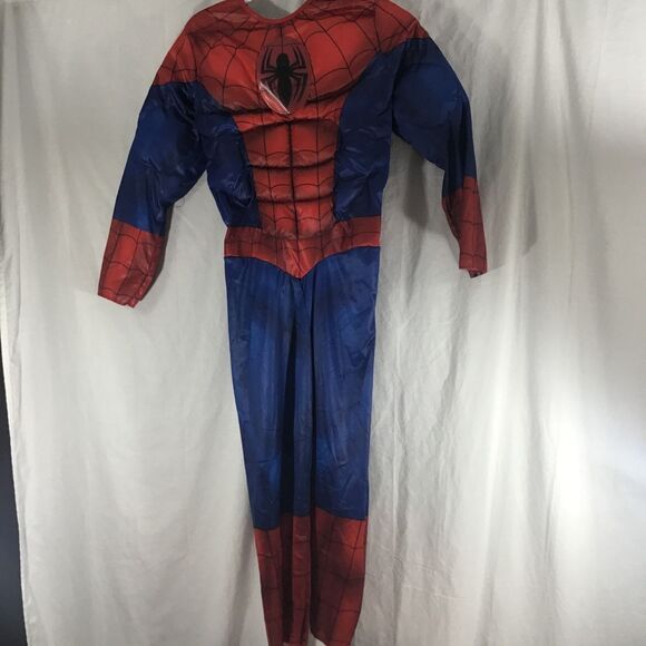 Marvel Spider-Man Muscle Chest Child Costume, Includes Mask - Picture 1 of 4
